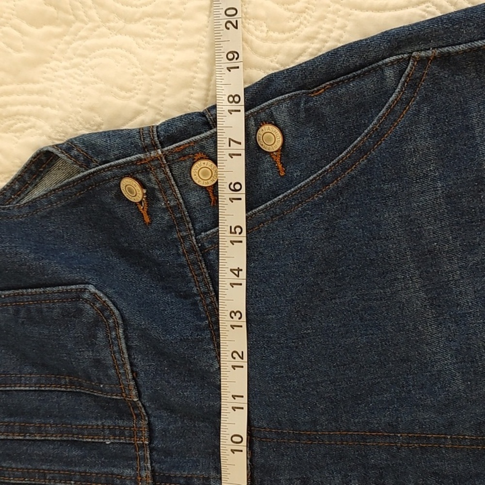 Miss Look Woman's Denim Jean Overalls/Size 3XL - Picture 7 of 12